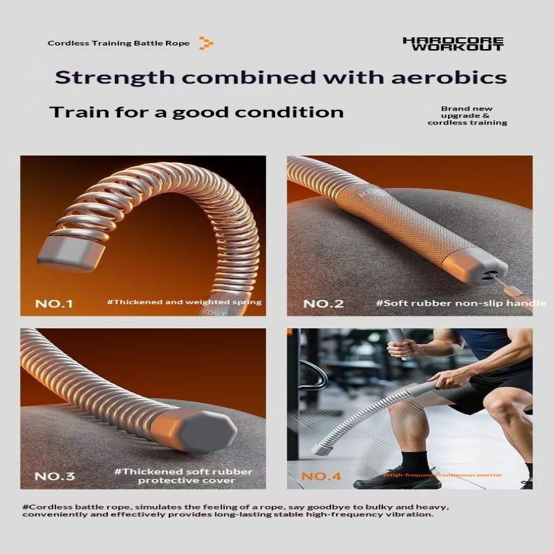 Krafttrainingsstange Ergonomischer Fitnessgriff Bizeps Trizeps Stärker Federarm Expander Muskeltrainer