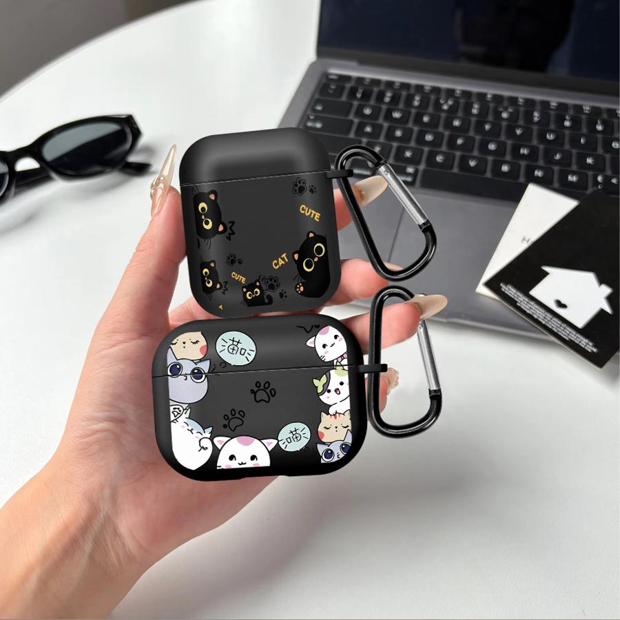 Cute Cat Claw Earphone Cases Cover Case For Airpods Pro3 Pro 4 2 3 1 Pro2