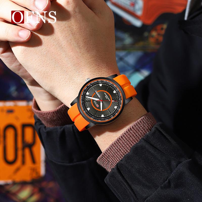 Oufanni Men's Waterproof Quartz Watch - Trendy, Fashionable Business Wristwatch