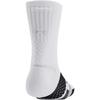 Under Armour Playmaker Curry Armourdry™ Elastic Breathable Durable Comfortable Mid-Calf Socks Unisex socks White 1376231-102