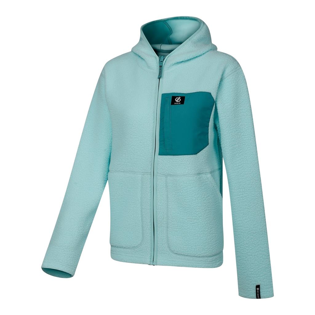 Womens/Ladies Firn Borg Hooded Fleece