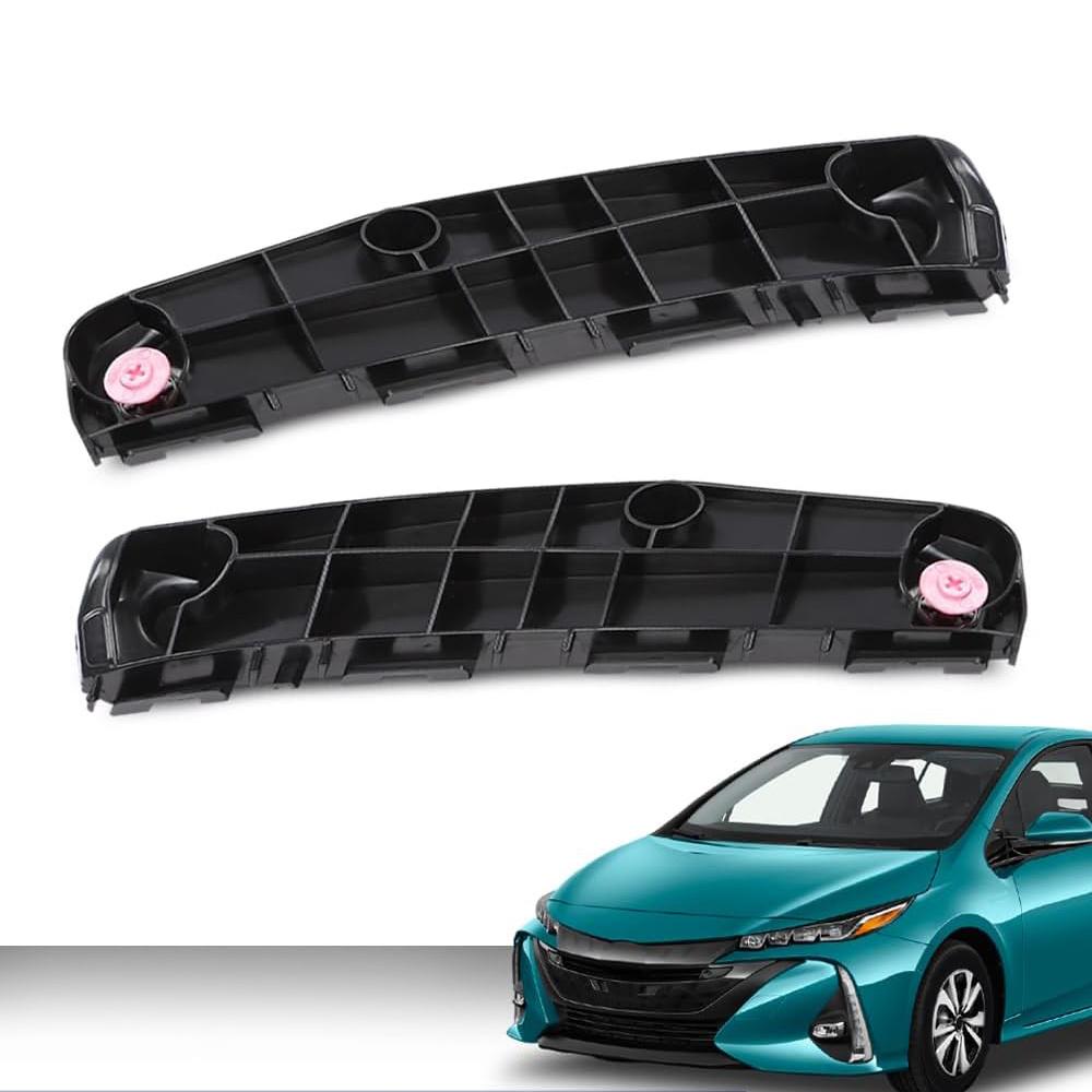 2PCS Bumper Fender Brackets Support Beam Front Fits For Toyota Prius 2016-2022