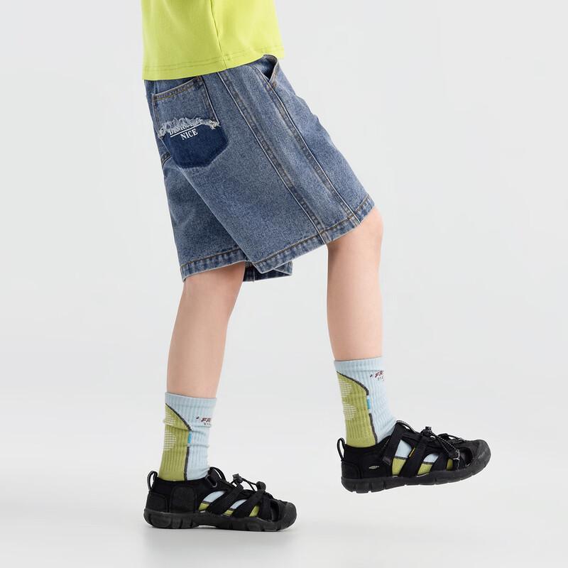 Boys  Washed Denim Shorts 110