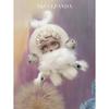 Peluche Panda Teschio con Imbottitura in Cotone PP Regalo di Matrimonio per Coppie Collezionisti