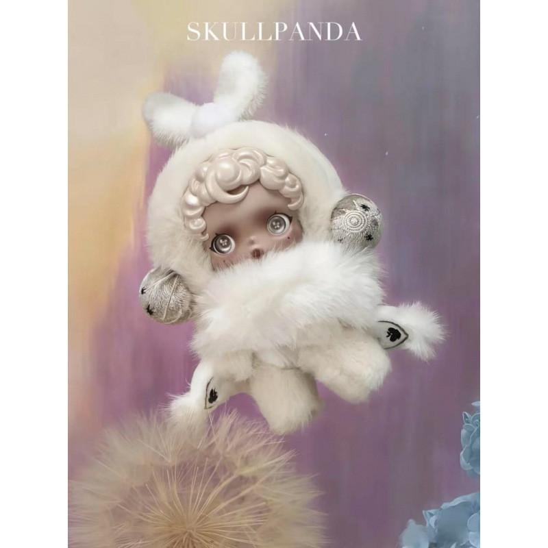 Peluche Panda Teschio con Imbottitura in Cotone PP Regalo di Matrimonio per Coppie Collezionisti