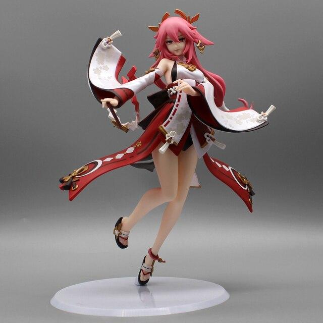27cm Genshin Impact  Anime Figure Gk Action Figures Statue Figurine Model Doll Pvc Desk Decoration Ornement Kid Toys Gift