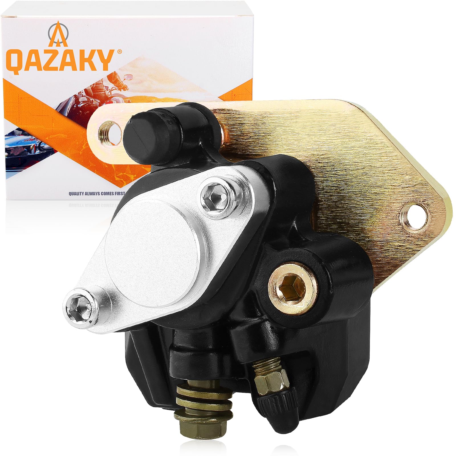

QAZAKY Rear Brake Caliper Yamaha ATV YFM350 Warrior Wolverine Banshee YFZ350 350 Blaster YFS200