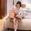 Cartoon Long Body Fox &Husky Shiba Inu &Sausagedog Plush Toys Cute Animal Dolls Sleeping Pillow for Children Kids