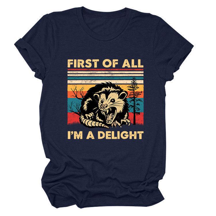 Unisex Summer Delight Round Neck T-Shirt