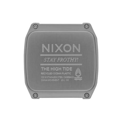 NIXON High Tide Shock-Resistant Digital Watch for Men and Women (Dark Slate)
