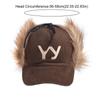 Embroidered Feather Baseball Hat Casual Y2k Peaked Cap Retro Corduroy Baseball Cap  Women