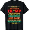 There Are Two Types of Trump Supporters Funny Saying T-Shirt