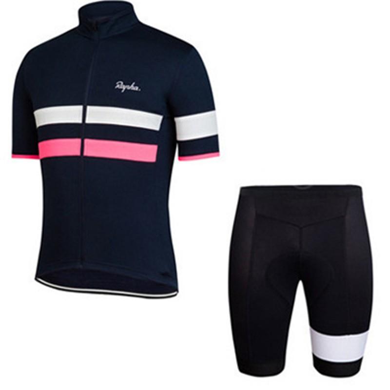 Mens Cycling Jersey Shorts Set Mountain Road Bike Riding Breathable Quick-Dry Performance Wear
