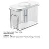 4L Drink Dispenser with Faucet Gallon Water Container for Fridge Ice Tea Pitcher