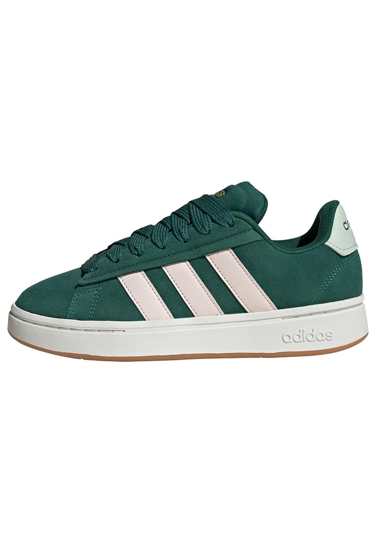 Adidas Grand Court Alpha Size Green and Pale Pink Women s Sneakers, 24.5, зелёный