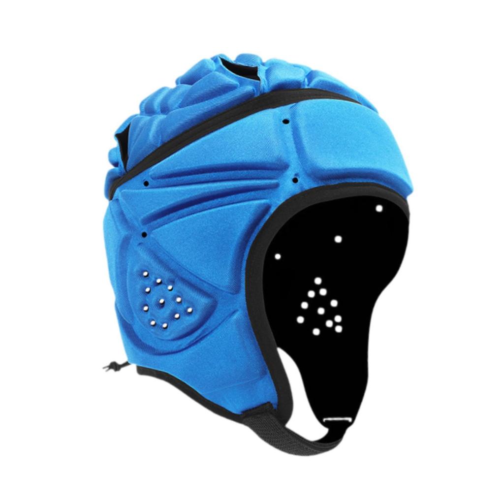 Rugby Helmet Goalkeeper Hat Soft Rugby Headguard for Soccer Pitcher Playing