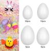 Easter Eggs Modeling Polystyrene DIY Blank Eggs Painted Painting Toys Foam for Home Party Festival Decoration Supplies