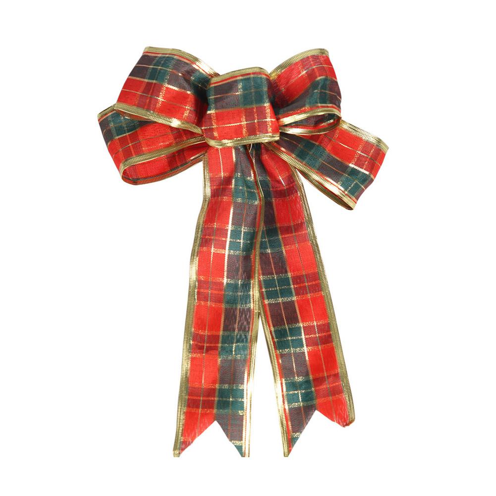 

1 шт. рождественские банты праздничные рождественские венки банты украшения для рождественской елки галстуки-бабочки DIY подарочная упаковка для домашнего декора вечеринки