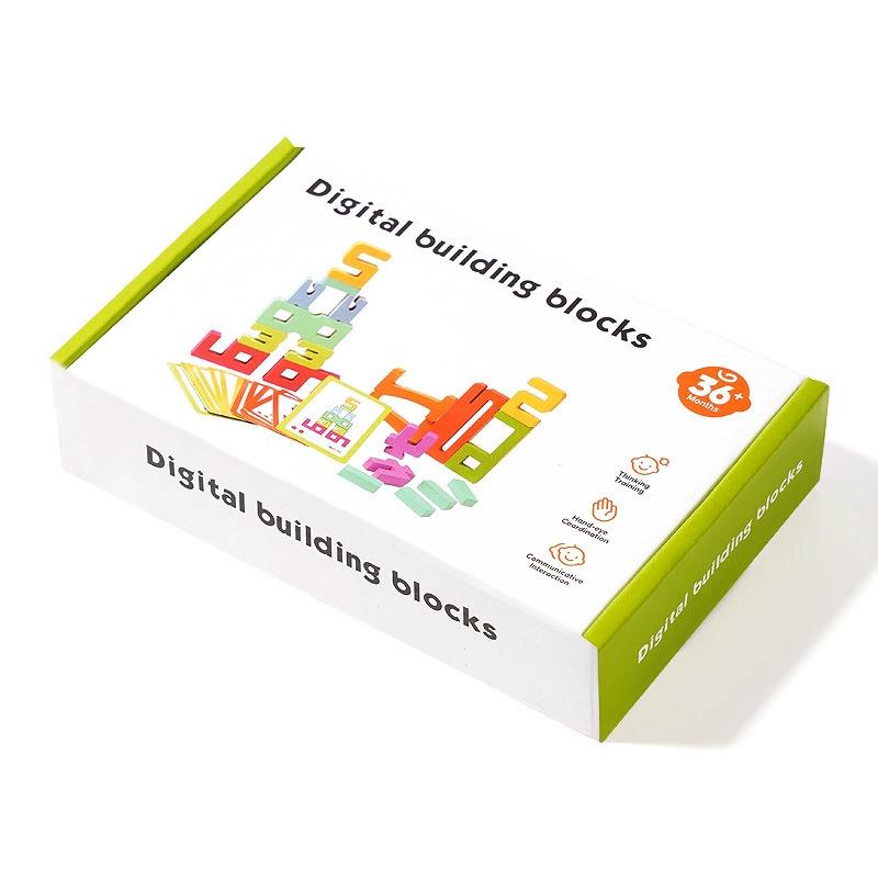 Digital Building Blocks: Educational Toys for Early Math and Logical Thinking Development