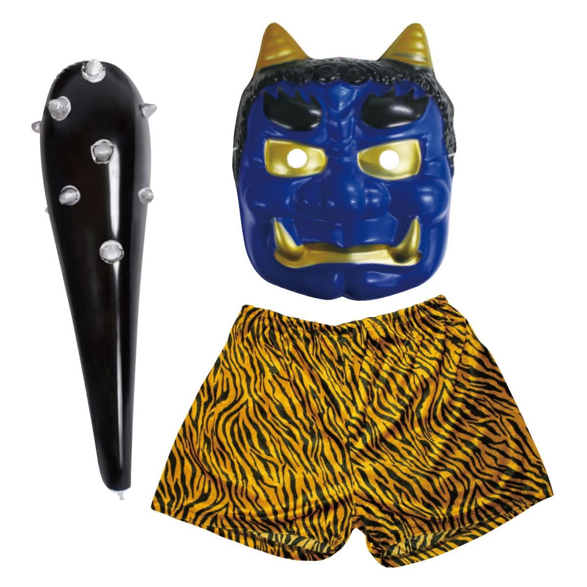 

Pure Costume Set Setsubun Set Косплей Брюки Blue Mask Club [набор из 3 предметов] + +