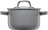WMF (WMF) Deep Casserole Pot, 16cm, IH and Gas Stove Compatible, Waterless Cooking, Mineral Material Made from Natural Minerals, "Fusiontec Mineral Hi