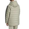 adidas Free Shipping With AdiClub Essentials Climawarm 3 Stripes Light Down Hooded Parka JM4062