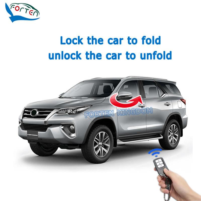 Forten Kingdom Car Auto Rear Mirror Close Open System Module For Toyota Fortuner Hilux 2016-2024 Rear View Mirror Fold Unfold