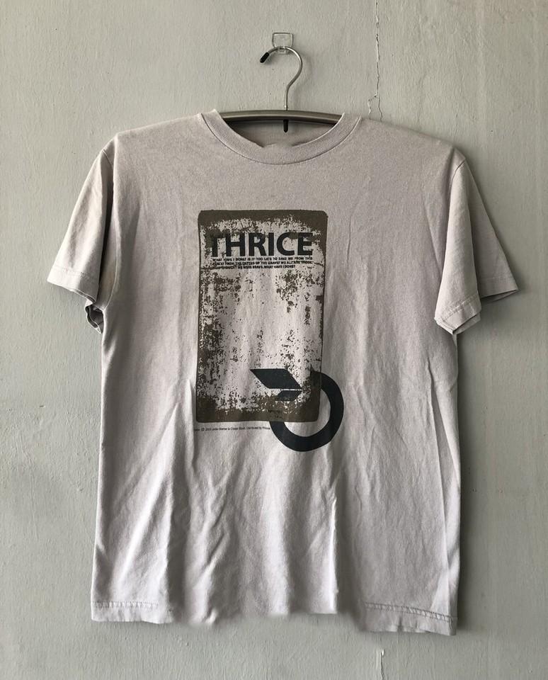 Collection THRICE 2003 Band Gift For Fan Full Size S5XL Tshirt Unisex T-Shirt XXXXL