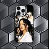 New Singer R-Rihannas Phone Case For iPhone 17,16e,16,ProMax,15,14,Plus,13,12,Mini,11,Pro Matte Colored Silver Luxury Cover