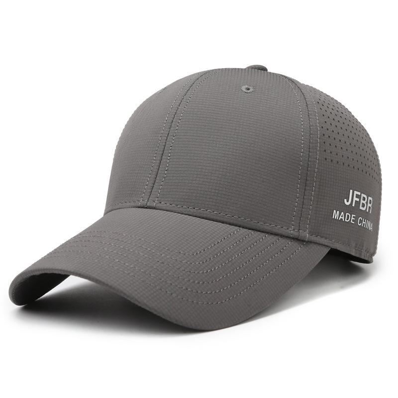 New Fashionable Side-Perforated Printed Baseball Cap: Stylish, Minimalist, Versatile, Sun-Protective – Unisex Cap