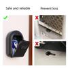 Wall Mount Key Lock Box, 4 Digit Password Code, Security Lock, No Key for Home Office, Safe Secret Storage Box Organizer