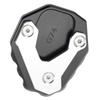 Motorcycle Kickstand Enlarger Aluminium Alloy Side Stand Extension Plate Pad Replacement for CB500X 2019+(Black )