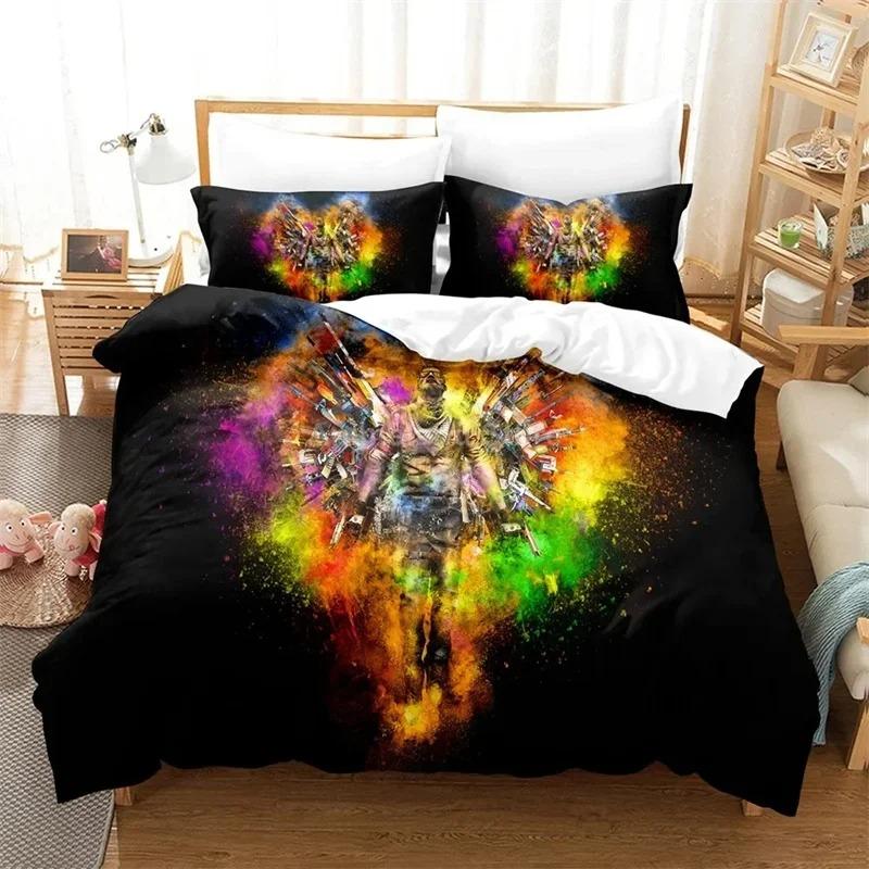 Shooting Game Csgo Bedding Set,Duvet Cover Comforter Bed Set Quilt Cover Pillowcase,King Queen Twin Size Boys Girls Adultse