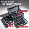 Split Storage Tray Plumbing Parts Box Multifunctional Faucet Repair Kit  Plumbing Seal Kit