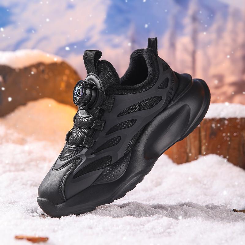 2 To 12 Years Old Boys Girls Kid's Winter Walking Casual Sneakers Waterproof Childrens Students Outdoor Sport Running Shoes