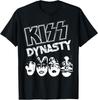 KISS Dynasty  - Men's Black Crew Neck Classic Fit Short Sleeve Unisex T-Shirt