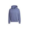 adidas Originals Trefoil Logo Print Hoodie, Men Daily Streetwear Loose Soft Comfortable Purple Casual Tops H62533