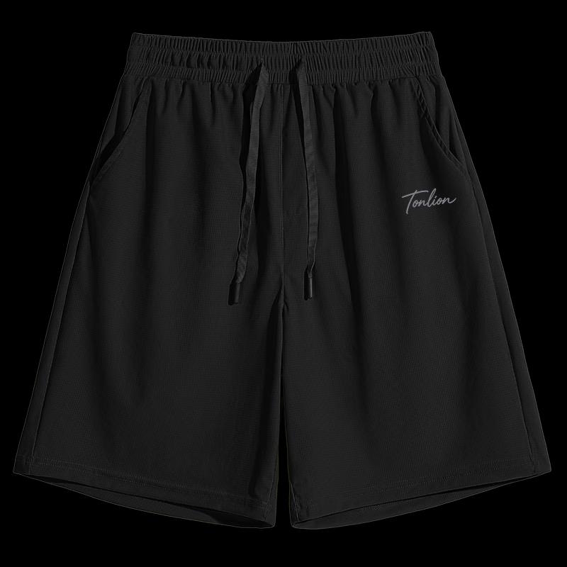 TonLion Men's Ice Silk Casual Shorts