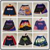 Mens Basketball Shorts With Team Embroidery NBA Style Loose Fit Athletic Pants Practice Casual Wear