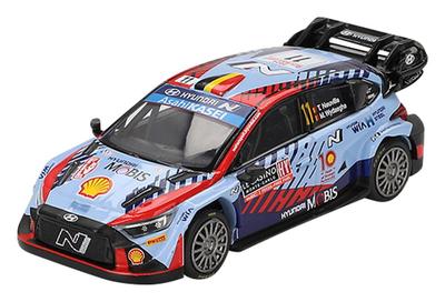 MINI GT Scale Hyundai I20 N Rally1 Monte Carlo Rally 2024 Winner Finished Model 1/64 #11 (Left-Hand Drive) MGT00871-L