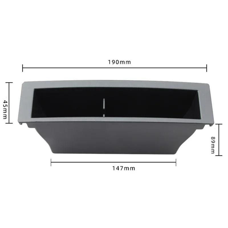 L10A Phone Charging Cable Organizer For Tesla Model 3 Y - Mobile Phone Storage Box Central Control Embedded Card Key