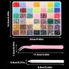 Fluorescent AB Resin Flat-Back Rhinestones for Nail Art - Mixed Sizes