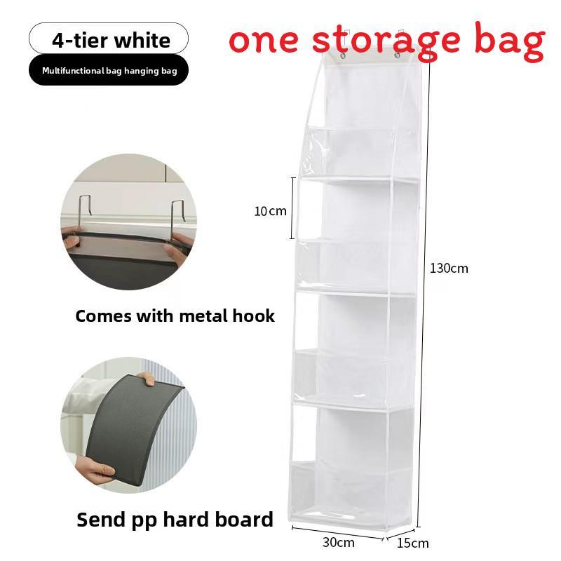 Modern Minimalist Storage Organizer With Multilayer Compartments For Bedroom Use