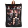 Sylus Love And Deepspace LDS Blanket Flannel Textile Decor Lightweight Thin Throw Blankets for Bedding Car Rug Piece