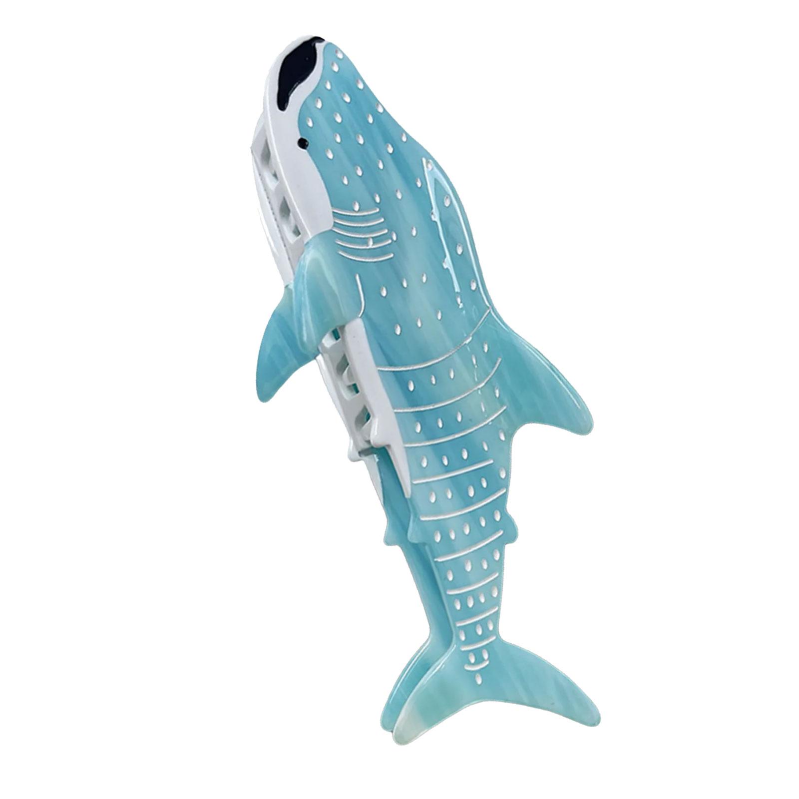 

Whale Hair Clip Large Hair Claw Clip Fashion Lovely Adornment Catch Princess Barrettes Hair Styling Tool Ornaments E