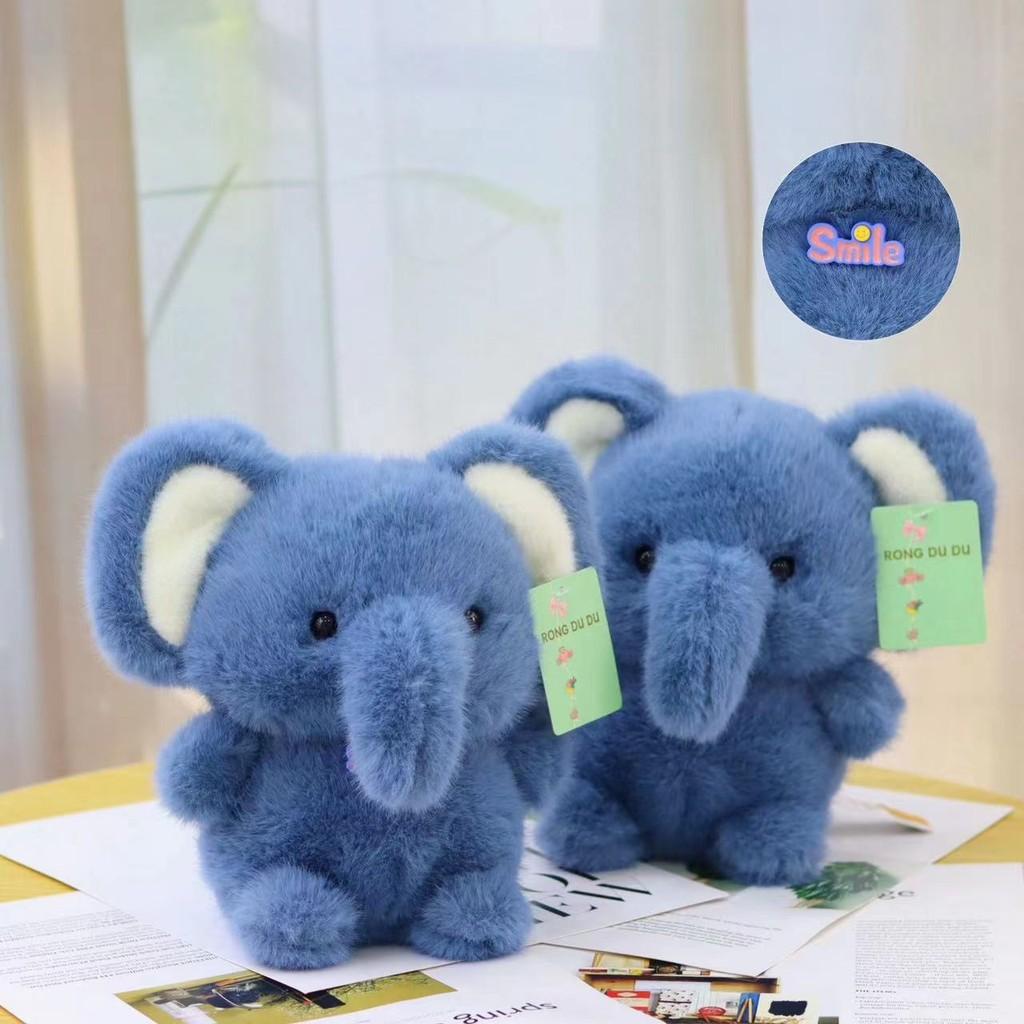 

Soft Plush Elephant Bear Panda Rabbit Pig Sheep Doll With Pp Cotton Filling For Office Desk Decor And Kids Gift Elephant