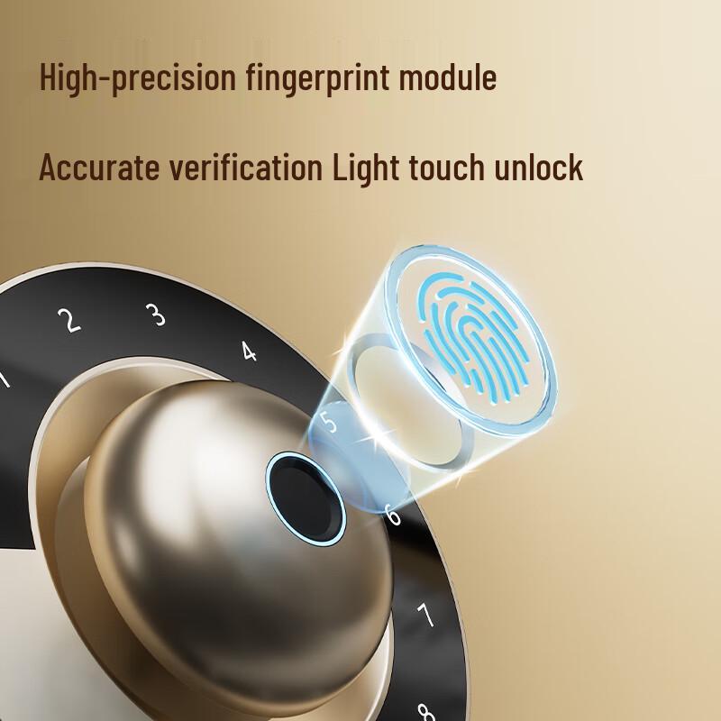 Deli 4057S H450 Fingerprint & Password Home Safe