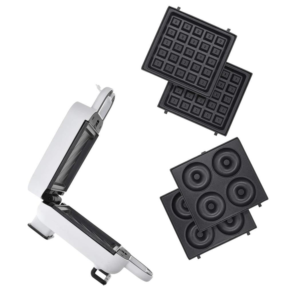 3-in-1 Waffle, Donut & Toast Maker, DUKA