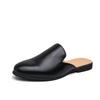 Übergröße 45 46 Slip-On Mules Freizeitschuhe Loafer Lässige Halbschuhe Für Herren Ledersneaker Backless Slides Sandalen