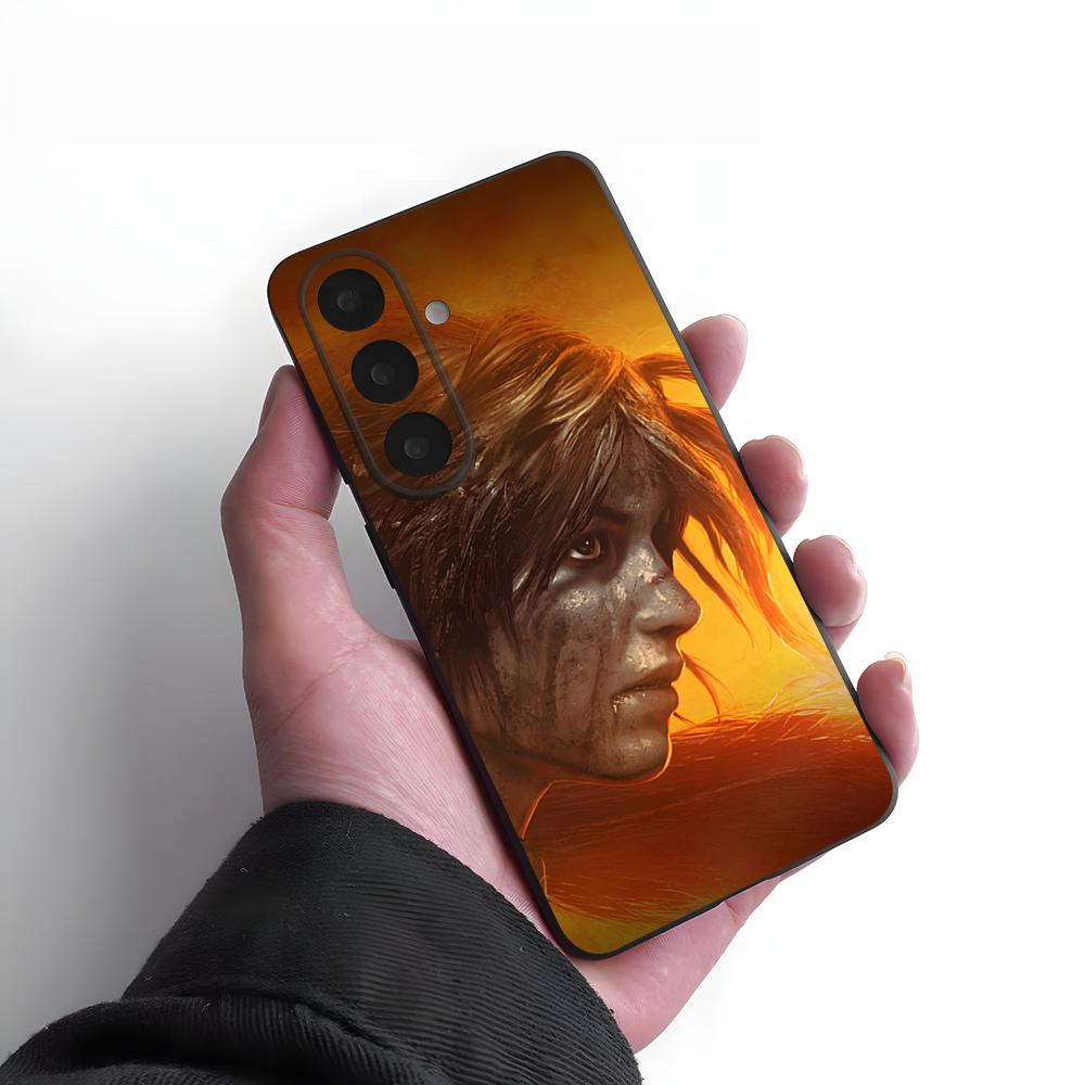 Tomb Raider Game Phone Case For Samsung S26 S25 Plus S20 S20 Plus S22 Ultra S23 FE S21 Plus S21 Ultra Soft Cover